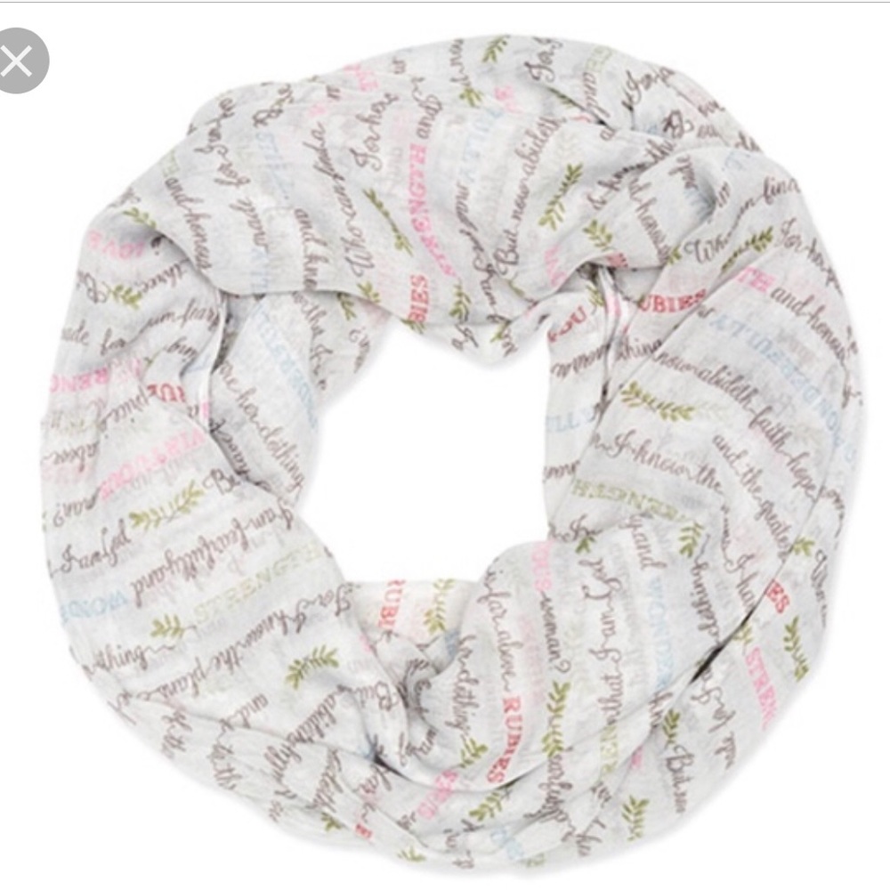 Avenue Scarf-Virtuous Verses